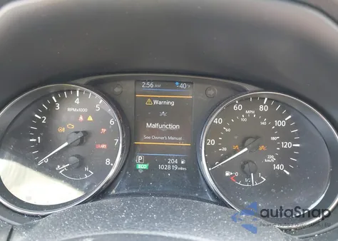 2019 Nissan Rogue Sv из США, поврежденный, VIN KNMAT2MV2KP558732